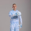 Rękawice bramkarskie Invictus X PRO WHITE BLUE