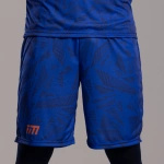 Spodenki INVICTUS COMBAT PRO – Niebiesko-Pomarańczowe