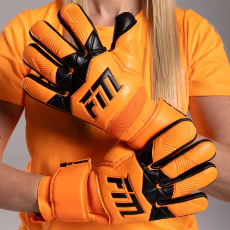 Rękawice bramkarskie Varis X ORANGE FLUO