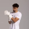 Rękawice bramkarskie Invictus X ALL WHITE