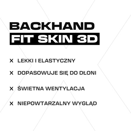 Rękawice bramkarskie Varis X PRO ALL WHITE