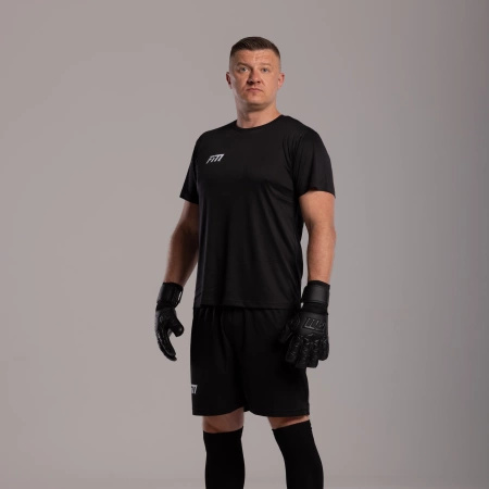 Rękawice bramkarskie Invictus X ALL BLACK