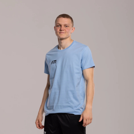 Koszulka bawełniana 165g/m² - błękitna