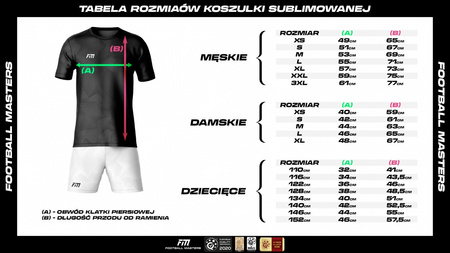 NKS Płomień Nekla - Koszulka Meczowa Sublimowana Niebieska
