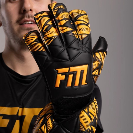 Rękawice bramkarskie Invictus X Training BLACK-ORANGE