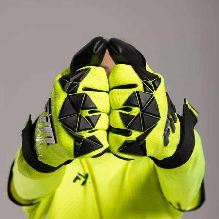 Rękawice bramkarskie Varis X PRO YELLOW FLUO