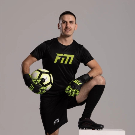 Rękawice bramkarskie Invictus X Training BLACK-GREEN