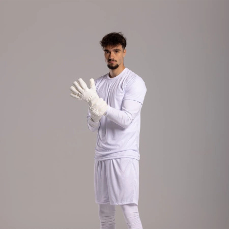 Rękawice bramkarskie Varis X PRO ALL WHITE