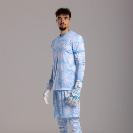 Rękawice bramkarskie Varis X PRO WHITE BLUE 
