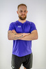 Koszulka Poliestrowa Dry Control Fioletowa