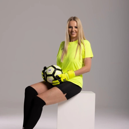 Rękawice bramkarskie Varis X YELLOW FLUO