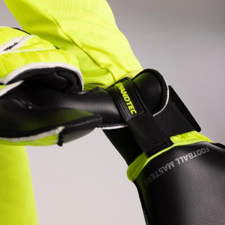 Rękawice bramkarskie Invictus X PRO YELLOW FLUO