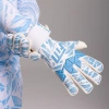 Rękawice bramkarskie Invictus X PRO WHITE BLUE