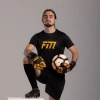 Rękawice bramkarskie Invictus X Training BLACK-ORANGE