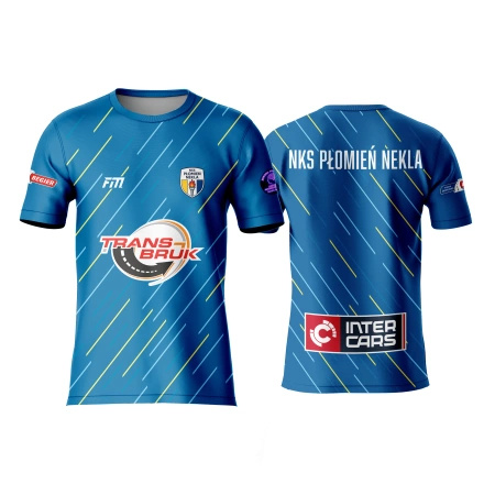 NKS Płomień Nekla - Koszulka Meczowa Sublimowana Niebieska