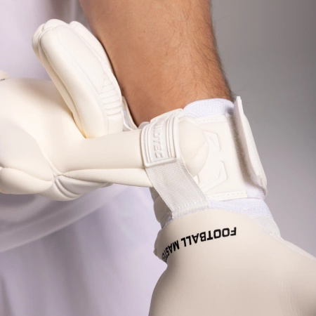 Rękawice bramkarskie Varis X ALL WHITE