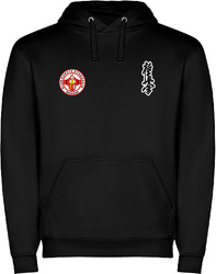 KKKG - Bluza z kapturem bawełniana - czarna