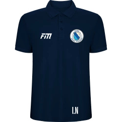 Iskra Zamość-Rynarzewo - Koszulka polo 190g/m² - granatowa