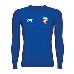 Bucovia - Koszulka termoaktywna z długim rękawem niebieska